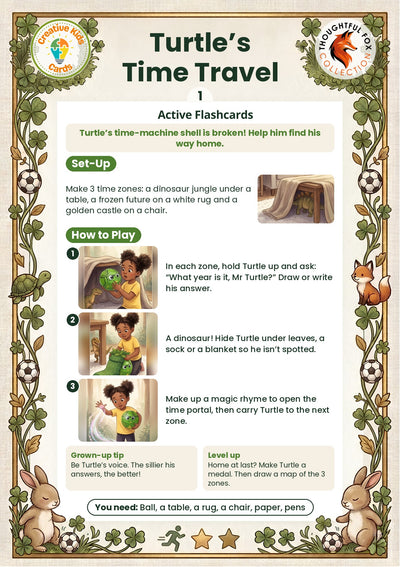 Turtle activity 1: Time Travel
