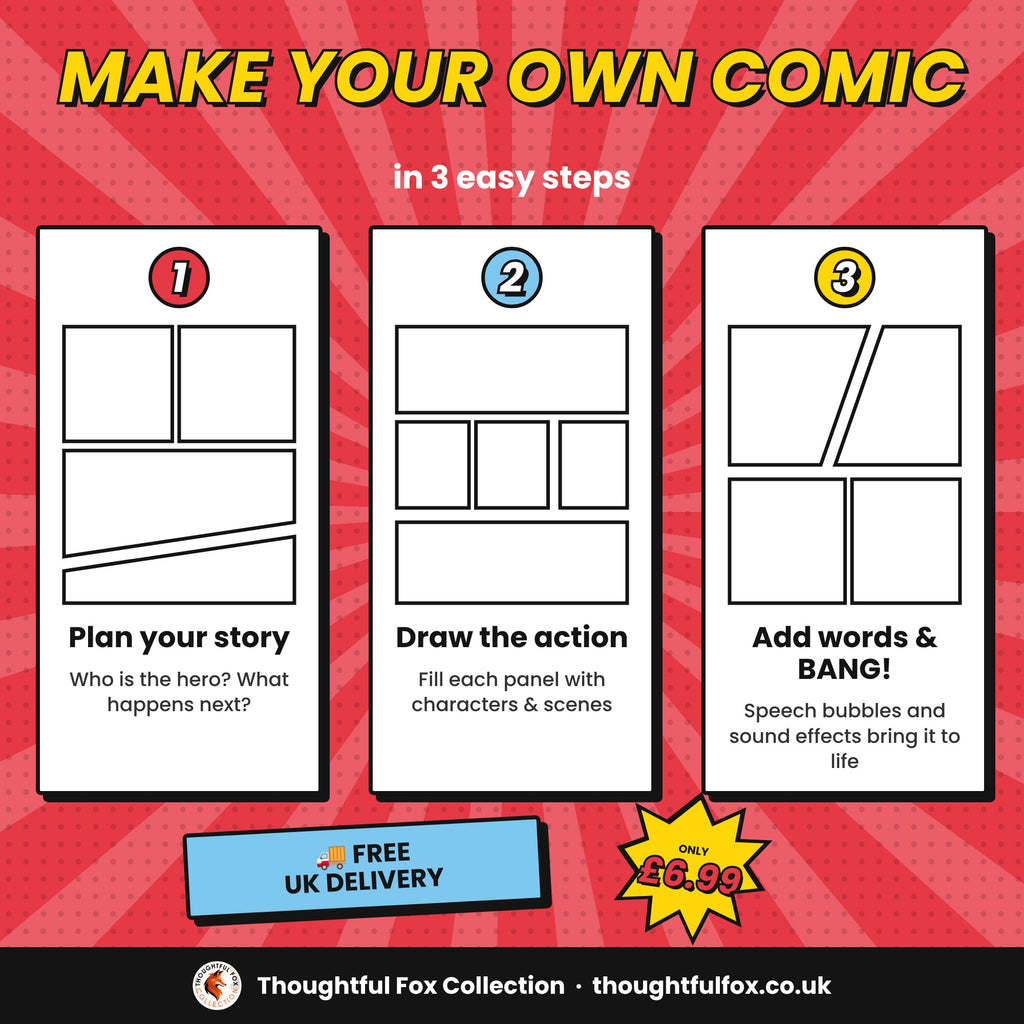 How to make your own comic in 3 easy steps