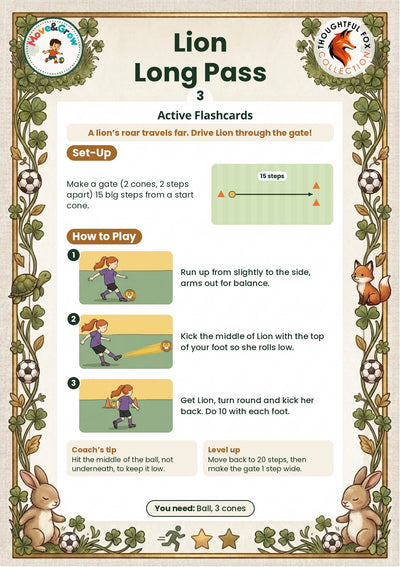 Lion activity 3: Long Pass