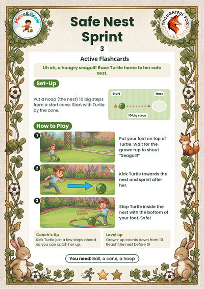Turtle activity 3: Safe Nest Sprint