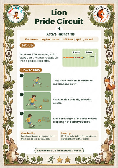 Lion activity 4: Pride Circuit