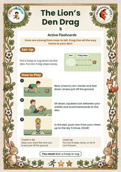 Lion activity 5: Den Drag