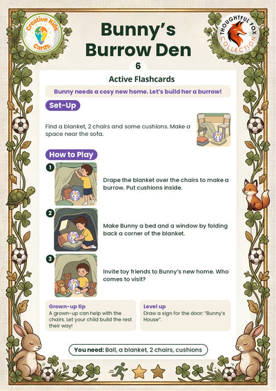 Bunny activity 6: Burrow Den