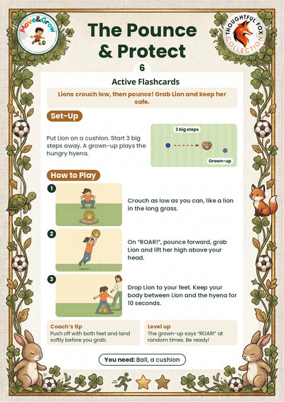 Lion activity 6: Pounce & Protect