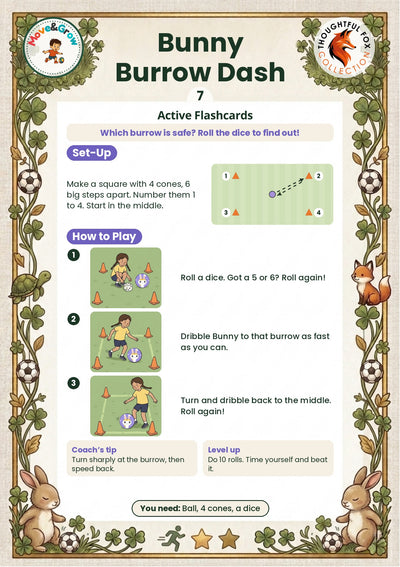Bunny activity 7: Burrow Dash