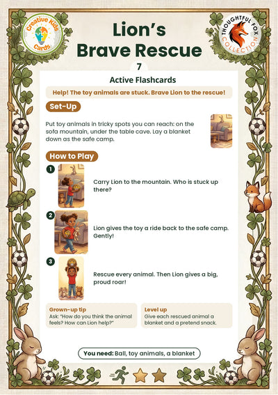 Lion activity 7: Brave Rescue