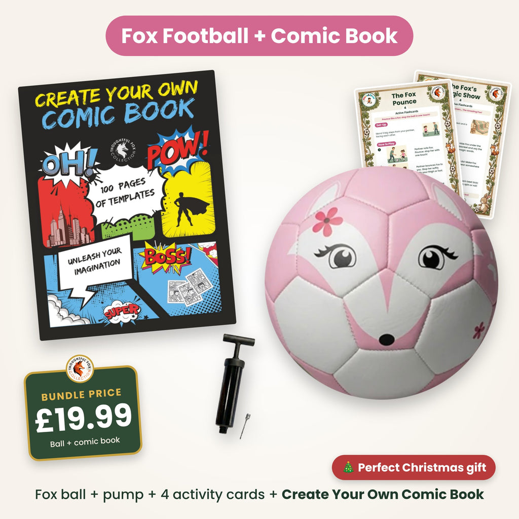 Fox football and Create Your Own Comic Book bundle, £19.99