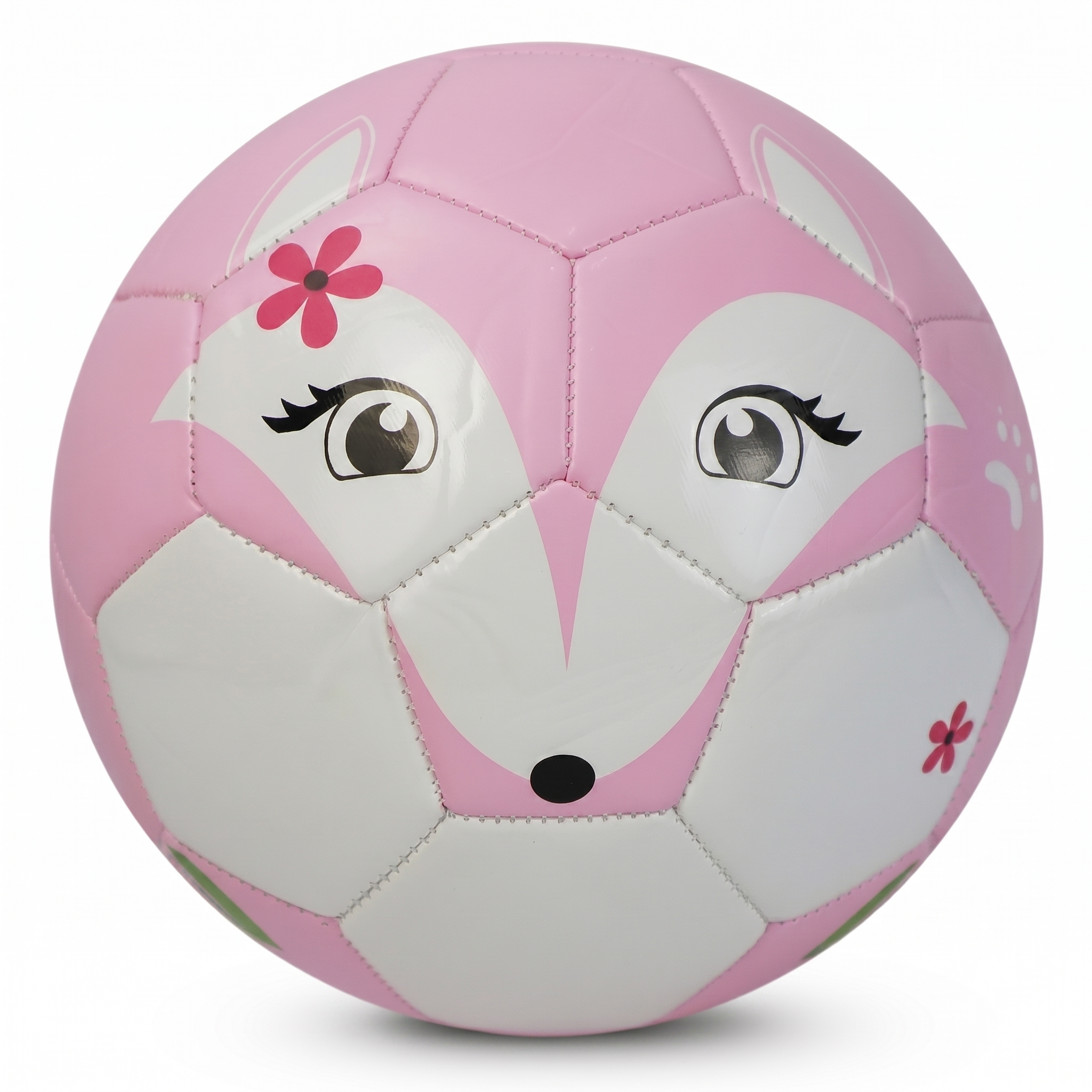 Thoughtful Fox Set of 4 Size 3 TPU Footballs (Fox, Turtle, Lion, Bunny)