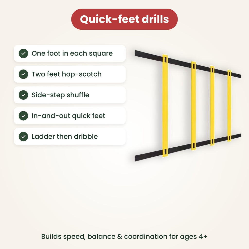 2m Agility Ladder with Carry Bag