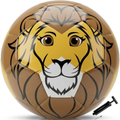 Lion Football – Size 3 | Premium TPU Kids Ball | Thoughtful Fox