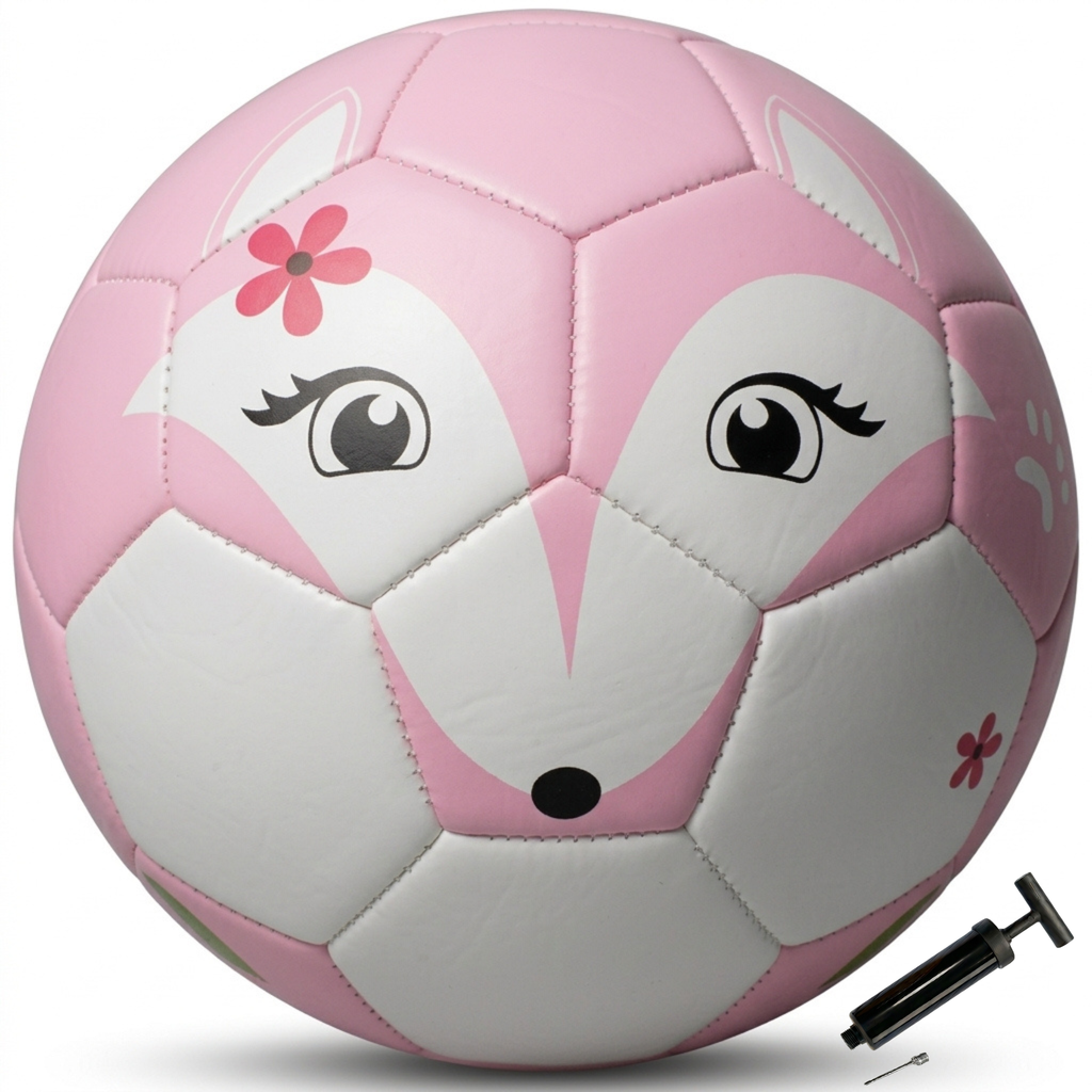 Fox Football – Size 3 | Premium TPU Kids Ball | Thoughtful Fox
