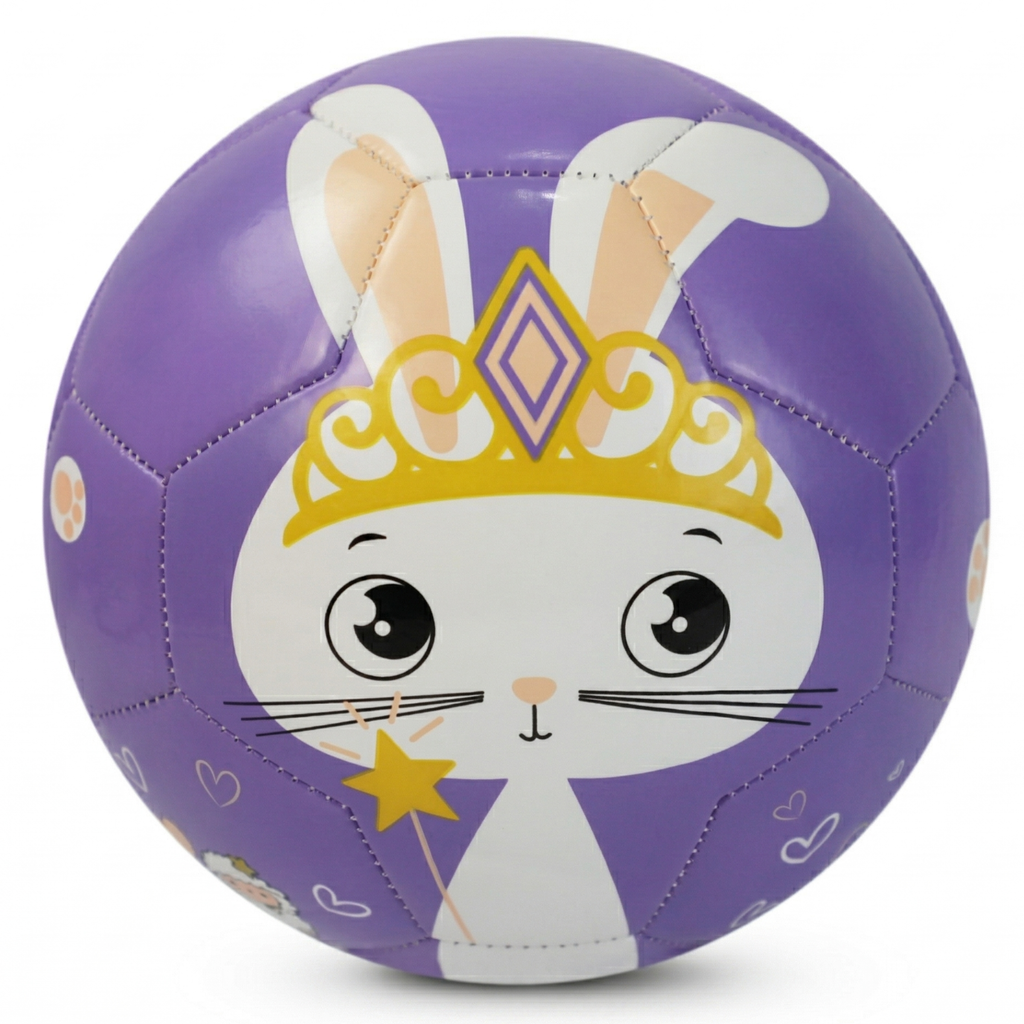 Thoughtful Fox Set of 4 Size 3 TPU Footballs (Fox, Turtle, Lion, Bunny)