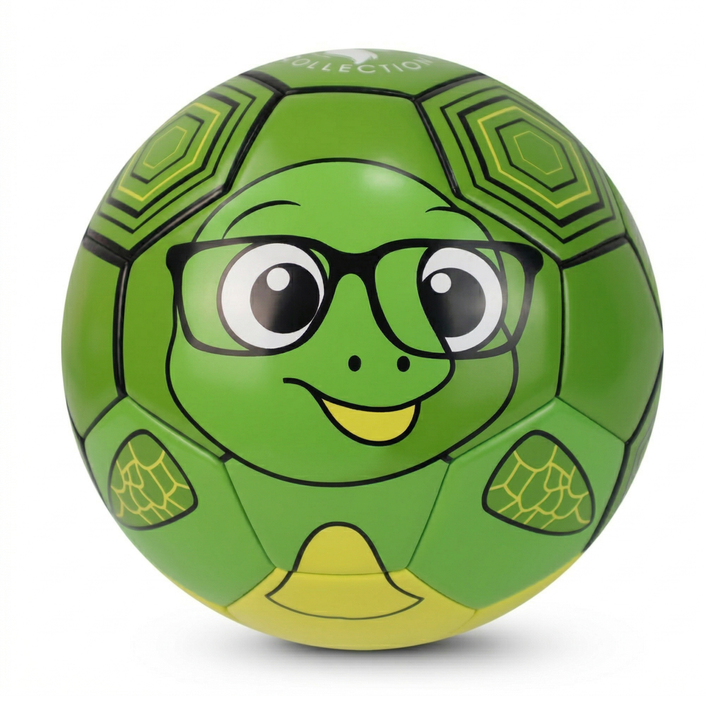 Thoughtful Fox Set of 4 Size 3 TPU Footballs (Fox, Turtle, Lion, Bunny)